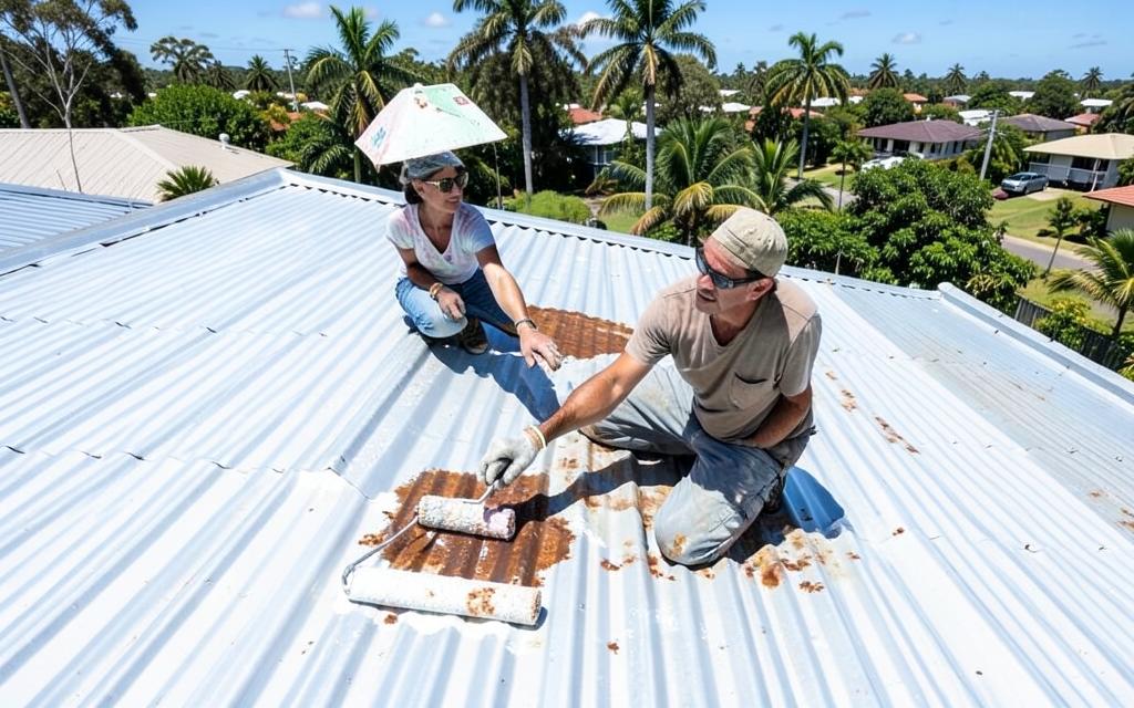 Metal Roof Restoration in Cairns