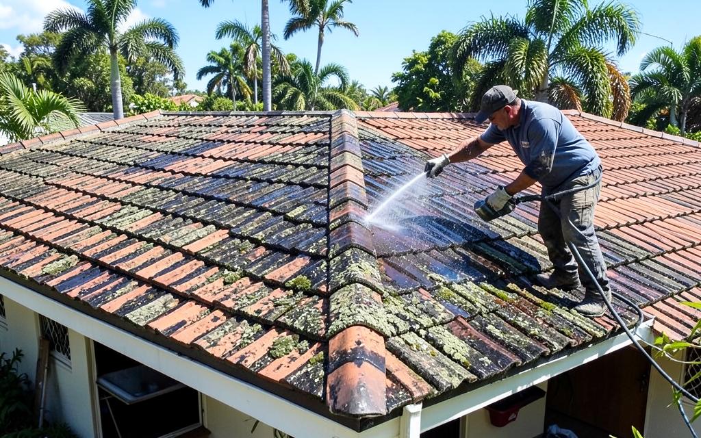 Roof Cleaning in Cairns